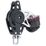 Harken 57 mm Block 2616 - Swivel, Becket, Cam Cleat | Blackburn Marine - Harken Hardware